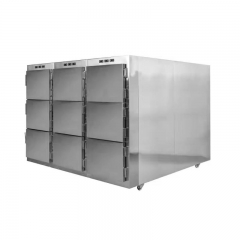 MY-U023A cuerpo congelador 9 gabinetes para adultos