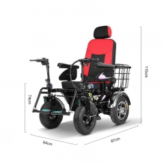 Meubles d’hôpital MY-R106B fauteuil roulant électrique de quatre roues pour l’adulte